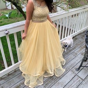 Yellow Ball Gown